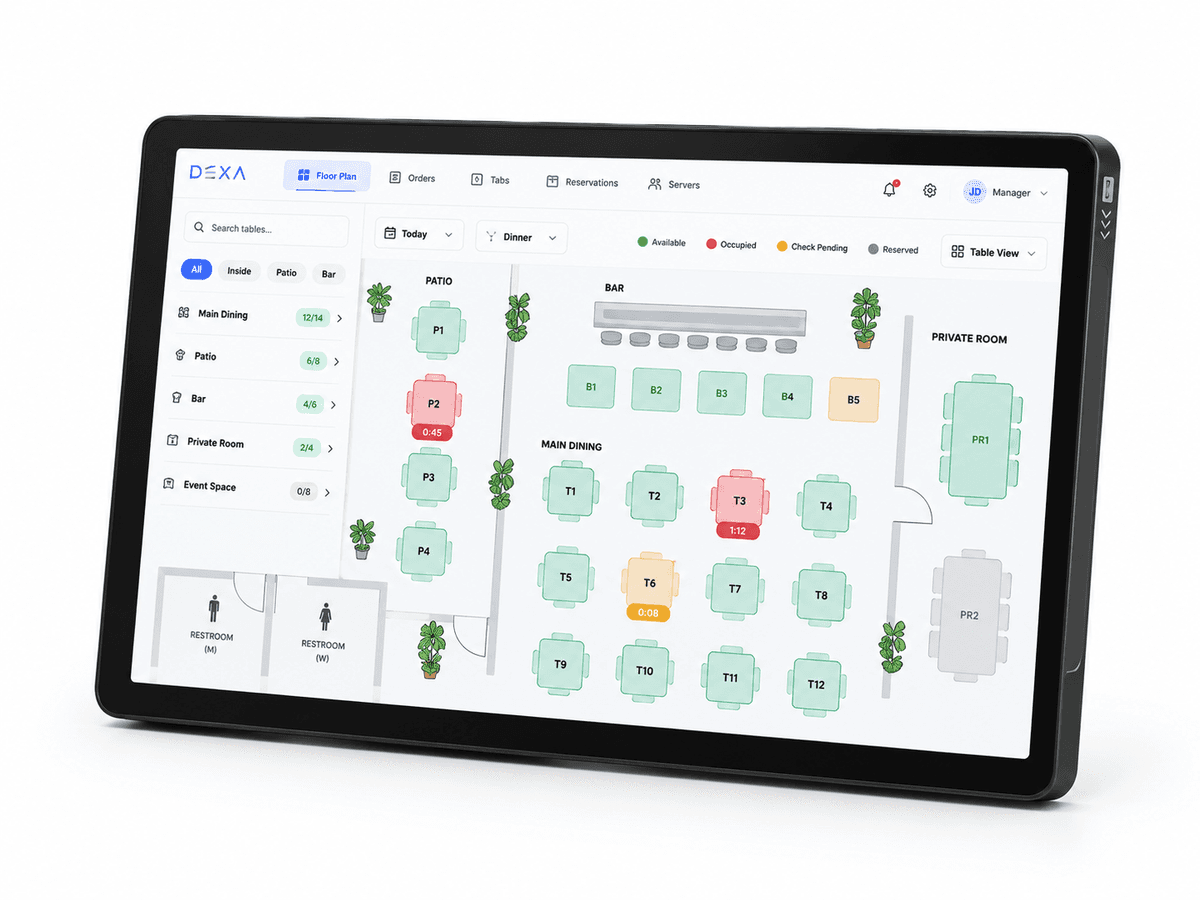 DEXA Handheld POS Tablet