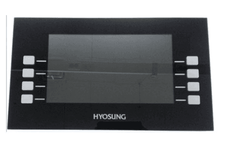 BEZEL WITH ENTIRE LCD ASSEMBLY
