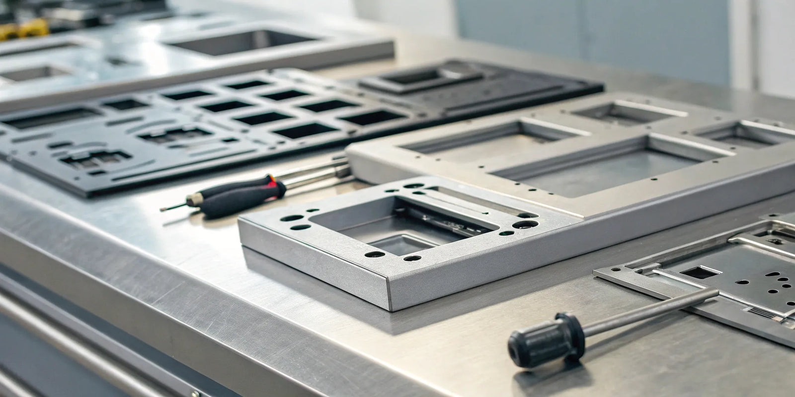 Hyosung ATM parts and tools for repair.