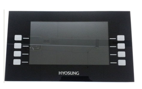 BEZEL WITH ENTIRE LCD ASSEMBLY